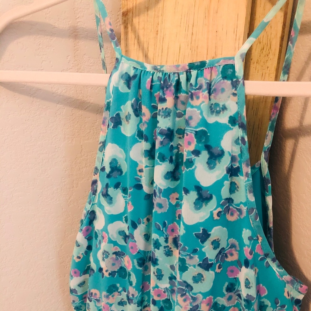 Floral Ruffle Dress - Picture 9 of 10